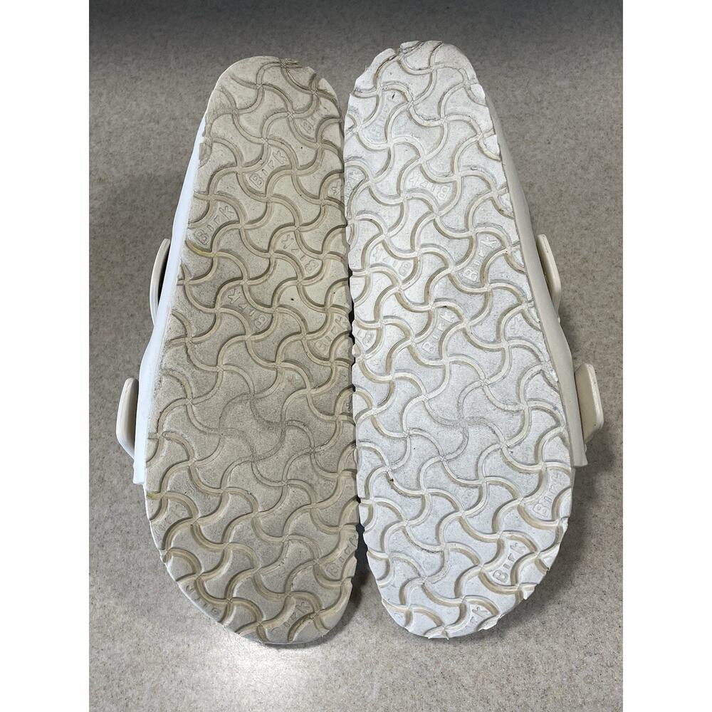 Birkenstock White Arizona Eva Sandals Women’s Sz 9/EU 40 Waterproof Lightweight - Picture 7 of 10